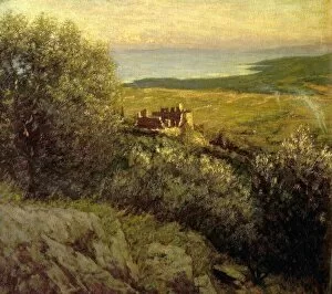 Images Dated 16th September 2010: A Provencal Castle - Henry Herbert La Thangue