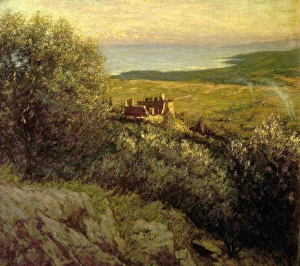 Castle Prints: A Provencal Castle - Henry Herbert La Thangue