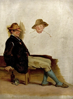 Gentleman Prints: A Rustic Youth - William Mulready (follower of)