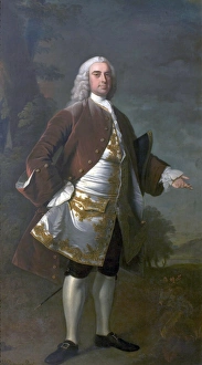 Sir Wolstan Dixie (1700-1767), 4th Bt, Market Bosworth - Henry Pickering Sir Wolstan Dixie (1700-1767), 4th Bt, Market Bosworth - Henry Pickering