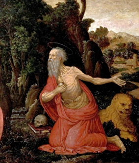 Wood Prints: St Jerome