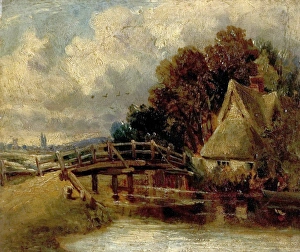 On the Stour near East Bergholt, Suffolk On the Stour near East Bergholt, Suffolk