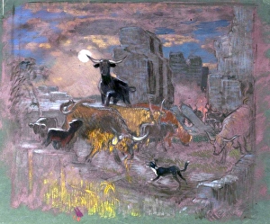 Study for Highland Raiders - William Shackleton