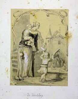Images Dated 2nd February 2012: The Tear of Joy aka Illustrations for Tears by Mary Elizabeth by Jessie Macleod, 1850
