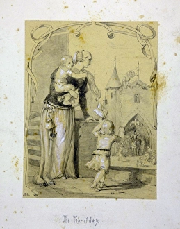 The Tear of Joy aka Illustrations for Tears by Mary Elizabeth by Jessie Macleod, 1850 The Tear of Joy aka Illustrations for Tears by Mary Elizabeth by Jessie Macleod, 1850