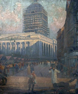 View of The Council House, Nottingham, from South Parade