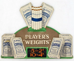 Weights Cigarettes, 1926 Weights Cigarettes, 1926