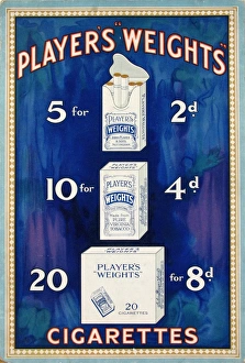 Weights Cigarettes, 1926=28