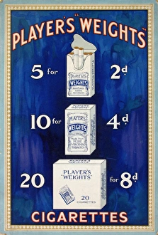Weights Cigarettes, 1928