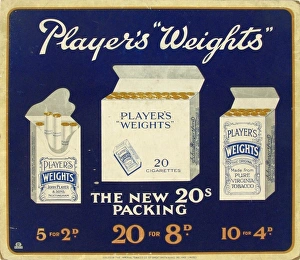 Weights Cigarettes, 1926=28