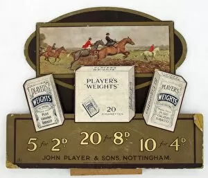 Images Dated 6th December 2011: Weights Cigarettes, 1928
