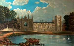 West View of Newstead Abbey, Nottinghamshire