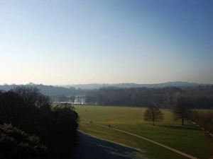 <b class=qtipBold><figcaption>Wollaton Hall park</figcaption></b><br>Photographic image from the Nottingham City Museums and Galleries archive. Wollaton Hall park